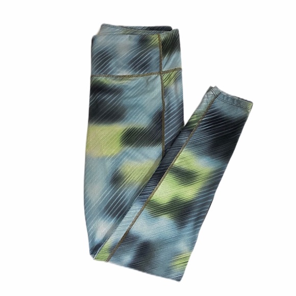 Athleta Pants - Athleta Blue Green Gray Women’s Leggings Medium